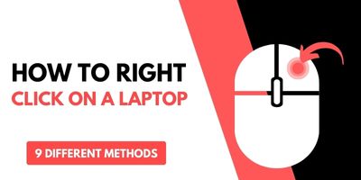 How to right click on a laptop